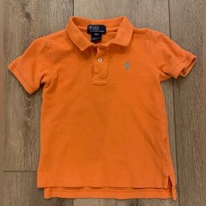 24M Orange Polo Ralph Lauren Boys Shirt